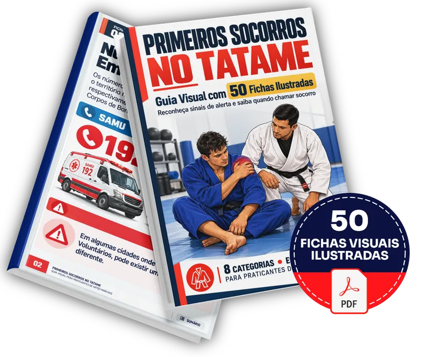 Mockup do Plano Básico — Guia Visual com 50 Fichas Ilustradas